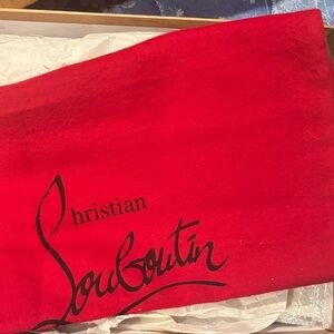 Christian Louboutin Signature Red Bag